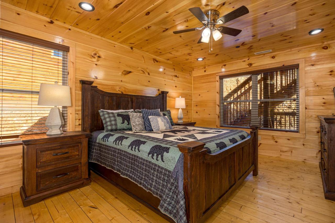 5Bd5B Escape Cabin With 2 Hottubs, Thtr &Game Rm,1Mi To The Parkway! 4Mi To Dollywood - Spring Deal Pigeon Forge Exterior foto